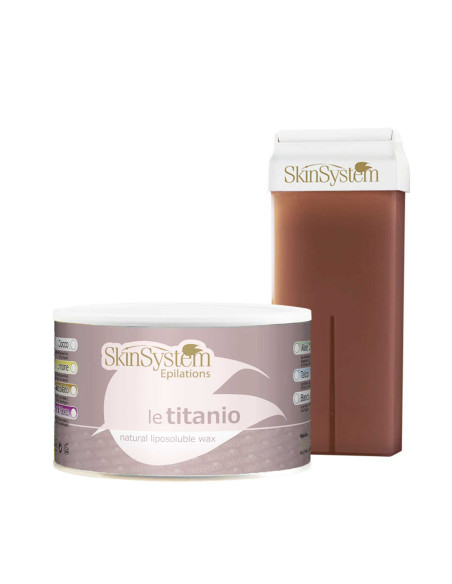 SkinSystem LE TITANO vaha titaandioksiidiga, padrun (šokolaadikarva) 100ml