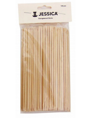 JESSICA apelsini küünenahapulgad, 144 tk