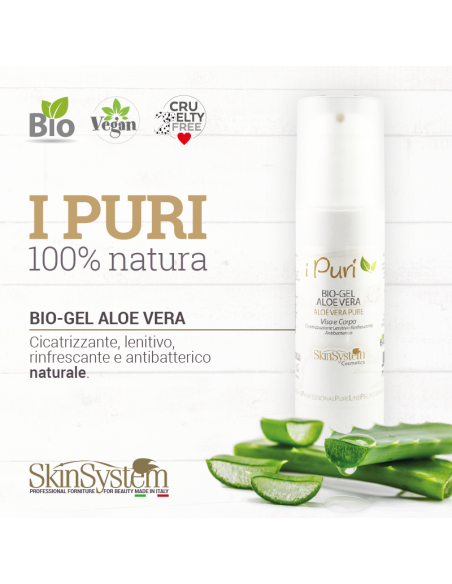 SkinSystem i PURE Aloe Vera geel multifunktsionaalse toimega 150ml