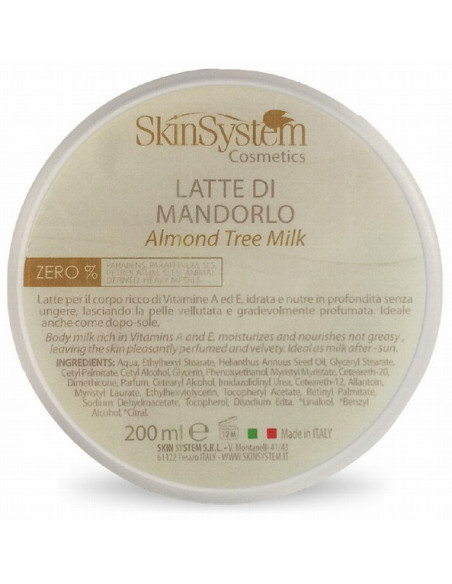 SkinSystem kehapiim (mandel) 200ml