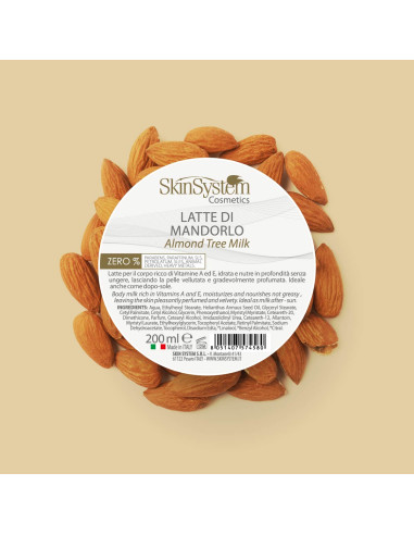 SkinSystem kehapiim (mandel) 200ml