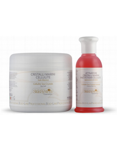SkinSystem MARINE Merekristallid+tselluliidivastane aktivaator 500ml+150ml