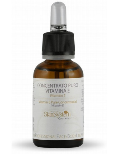 SkinSystem Koncentrāts-vitamīns E, antioksidants, sejai un ķermenim 30ml