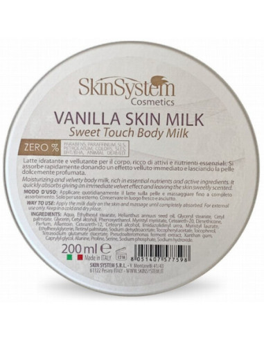 SkinSystem VANILLA SKIN kehapiim...