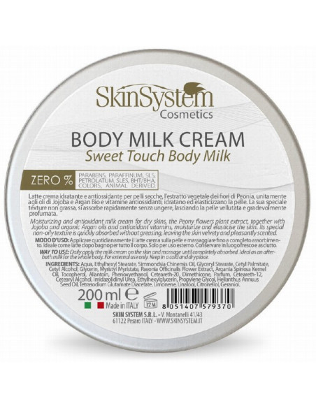 SkinSystem kehapiim (pojeng/jojobaõli) 200ml