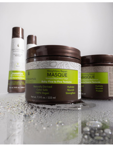 MACADAMIA Kaalutu taastav mask 222ml