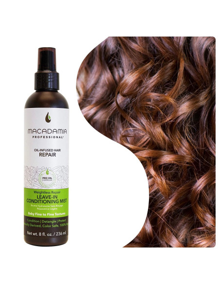 MACADAMIA Weightless Repair palsam, ei pea juustesse jätma 236ml