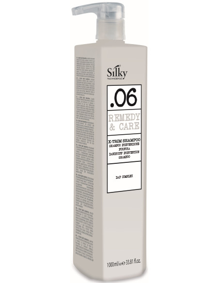 SILKY REMEDY CARE 06 X-Trim kõõmavastane šampoon mikrograanulitega 1000ml