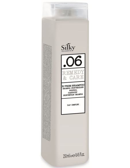 SILKY REMEDY CARE 06 X-Trim kõõmavastane šampoon mikrograanulitega 250ml