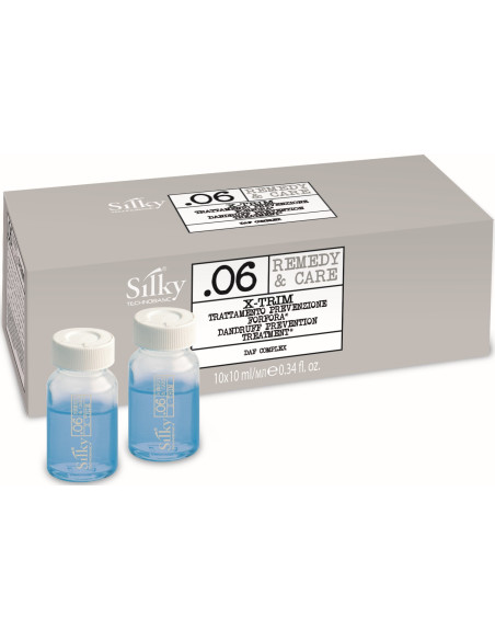 SILKY REMEDY CARE 06 X-Trim kõõmavastane hooldus peanaha heaoluks 10*10ml