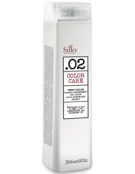 SILKY COLOR CARE šampoon pärast värvimist, värvi fikseerimiseks, intensiivselt niisutav 250ml