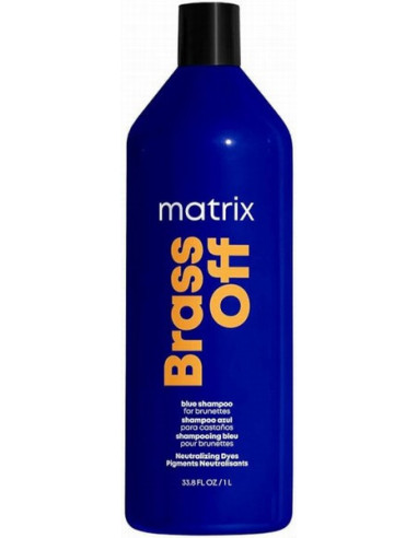 MATRIX TOTAL RESULTS BRASS OFF ŠAMPŪNS DZELTENĪGO TOŅU NEITRALIZĒŠANAI 1000ML