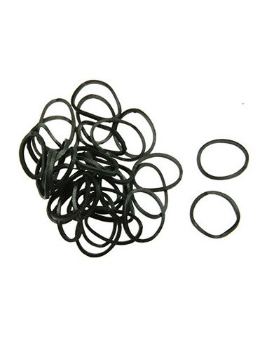 Juuksesidemed, 20mm mustad (+/- 700 tk)