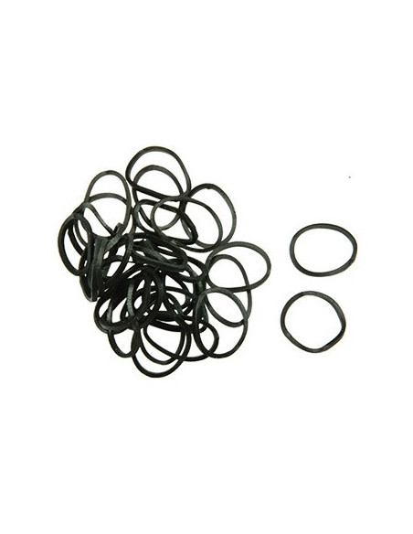 Juuksesidemed, 20mm mustad (+/- 700 tk)