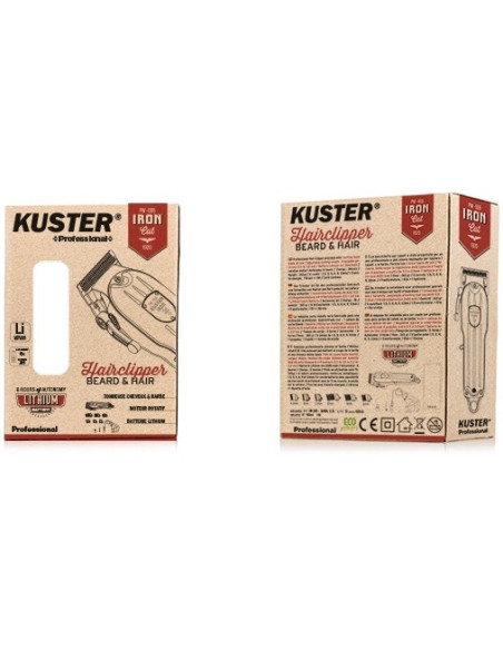 KUSTER juukselõikur IRON-CUT PW555 hõbedane