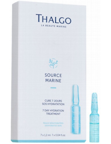 THALGO niisutavad ampullid näole 7x1,2ml