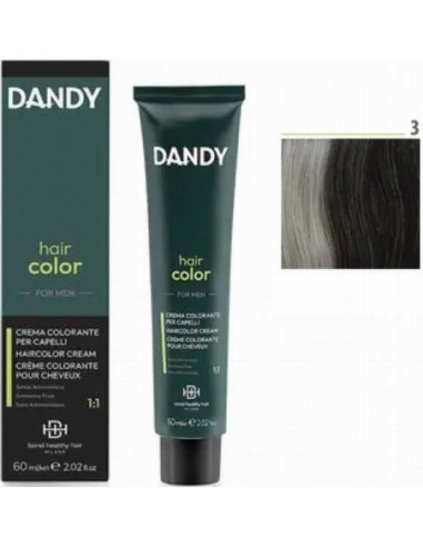 DANDY COLOR 3 - meeste juuksevärv 60ml