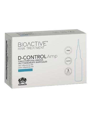 BIOACTIVE D-CONTROL oily dandruff ampoules 10X7,5ml