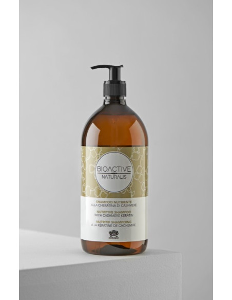 BIOACTIVE NATURALIS Šampoon juustele, toitev, kašmiirkeratiiniga 1000ml
