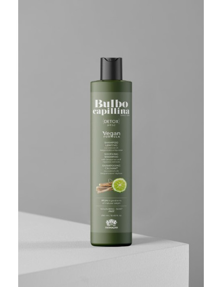 BULBO CAPILLINA DETOX õrnalt desinfitseeriv šampoon 250ml
