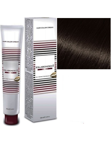 ESLABONDEXX hair color 4.3, Golden Medium Chestnut Brown 1100 ml