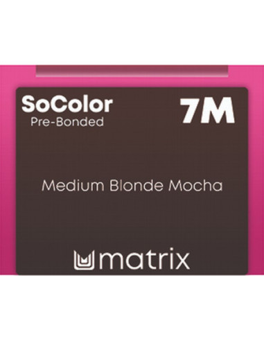 SOCOLOR Pre-Bonded 7M Vidēji Blonda Mocha 90ml