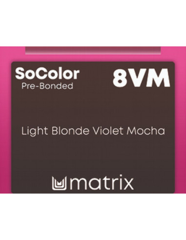 SOCOLOR Pre-Bonded Permanent Matu krāsa 8VM 90ml