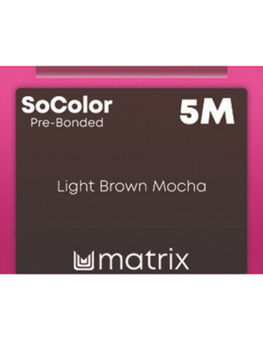 SOCOLOR Pre-Bonded Permanenta Matu krāsa 5M 90ml