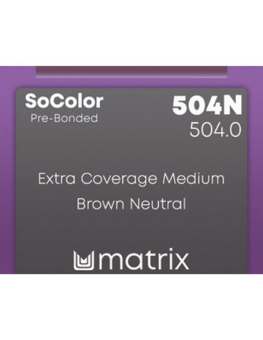 SOCOLOR Pre-Bonded Permanenta Matu krāsa 504N 90ml