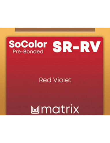 SOCOLOR Pre-Bonded Permanenta Matu krāsa SR-RV 90ml