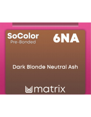 SOCOLOR Pre-Bonded Permanentā matu krāsa 6NA 90ml
