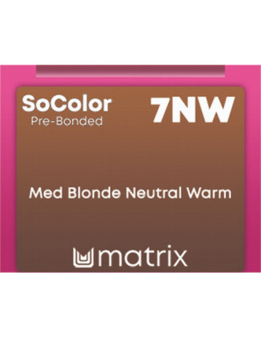 SOCOLOR Pre-Bonded Permanentā matu krāsa 7NW 90ml