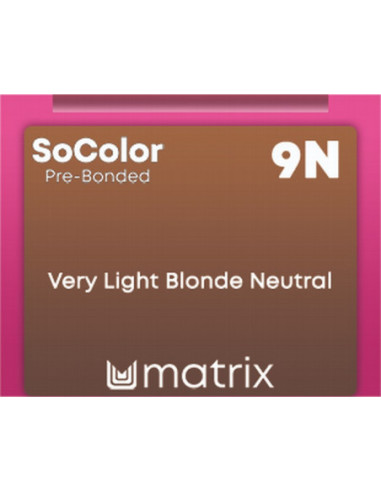 SOCOLOR Pre-Bonded Permanentā matu krāsa 9N 90ml