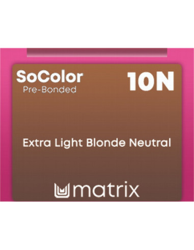 SOCOLOR Pre-Bonded Permanentā matu krāsa 10N 90ml