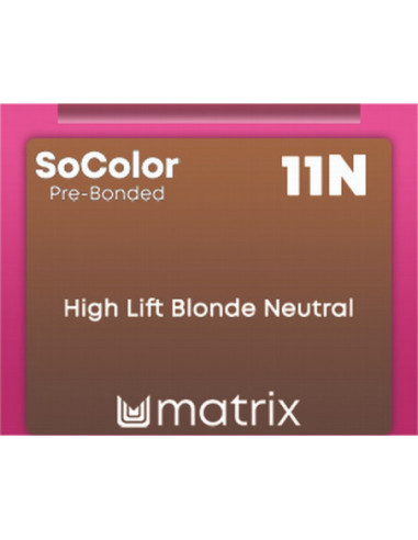 SOCOLOR Pre-Bonded Permanentā matu krāsa 11N 90ml