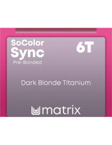 SOCOLOR SYNC Pre-Bonded 6T Tonējoša matu krāsa 90ml