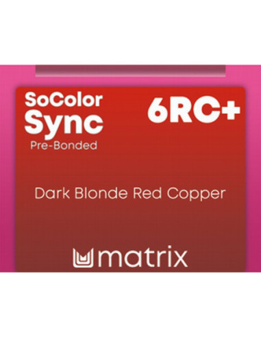 SOCOLOR SYNC Pre-Bonded Tonejoša Matu krāsa 6RC+  90ml