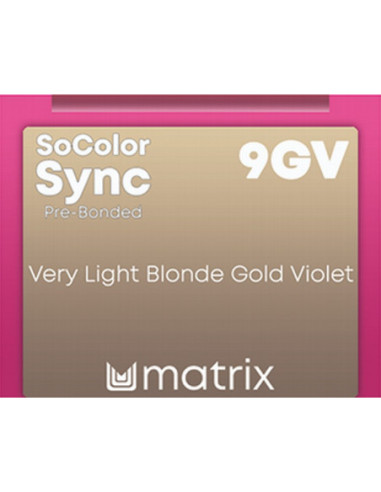 SOCOLOR SYNC Pre-Bonded Tonejoša Matu krāsa 9GV 90ml