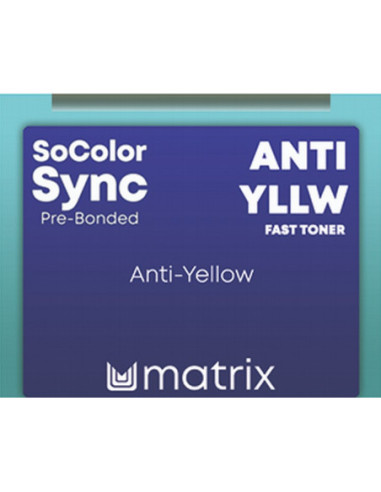 SOCOLOR SYNC Pre-Bonded Tonejoša Matu krāsa ANTI-YELLOW 90ml