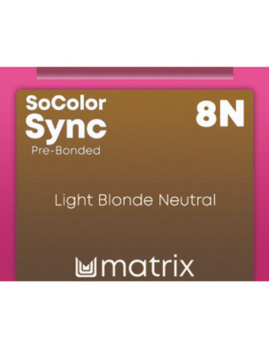 SOCOLOR SYNC Pre-Bonded 8N 90ml