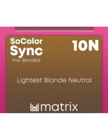 SOCOLOR SYNC Pre-Bonded Tonējošā matu krāsa 10N 90ml