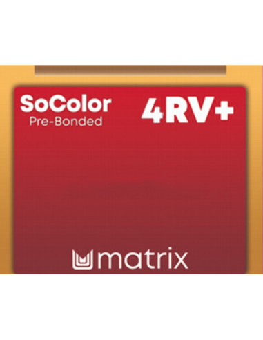 SOCOLOR Pre-Bonded 4RV+ Vidēji Brūna Sarkani Violeta 90ml