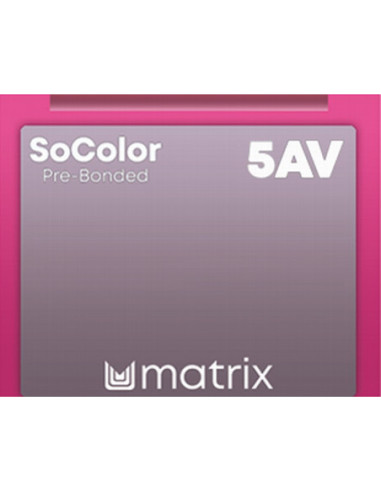 SOCOLOR Pre-Bonded Permanent Matu krāsa 5AV 90ml