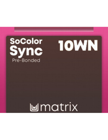 SOCOLOR SYNC Pre-Bonded Tonējošā matu krāsa 10WN 90ml