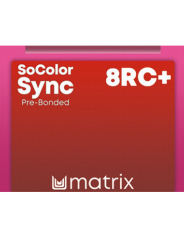 SOCOLOR SYNC Pre-Bonded Tonejoša Matu krāsa 8RC+ 90ml