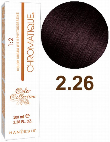 HANTESIS juuksevärv CHROMATIQUE 2.26 Tume violetne pruun 100ml