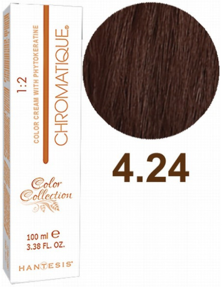 HANTESIS juuksevärv CHROMATIQUE 4.24 Mink 100ml