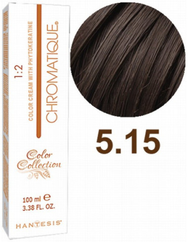 HANTESIS Hair color CHROMATIQUE 5.15 Irish Coffee 100ml