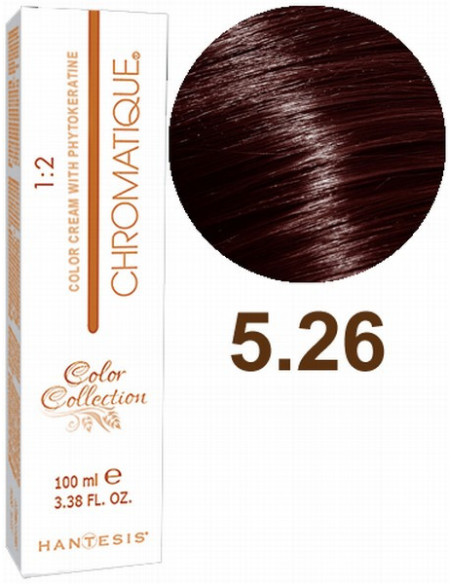HANTESIS juuksevärv CHROMATIQUE 5.26 Violetne helepruun 100ml