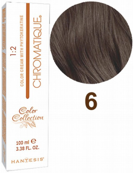 HANTESIS juuksevärv CHROMATIQUE 6 Tumeblond 100ml